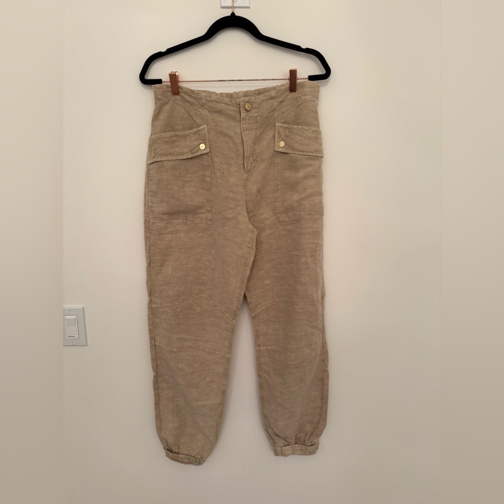 All Saints Linen Cargo Pants